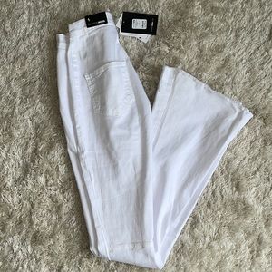 White Flare Jeans